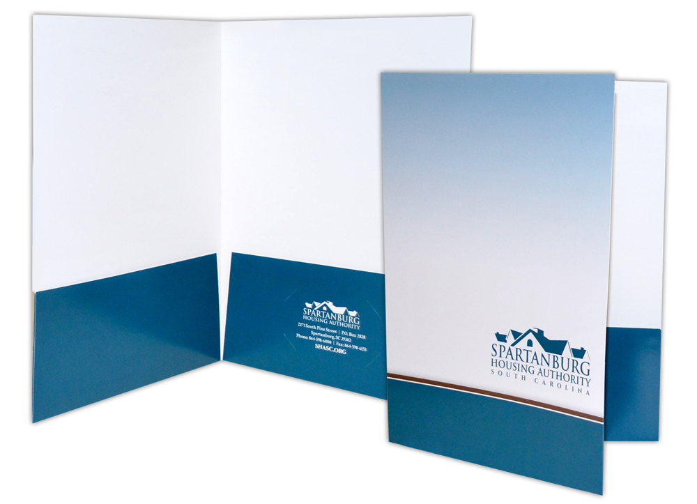 Spartanburg Housing - Print Materials- Presentation Folders