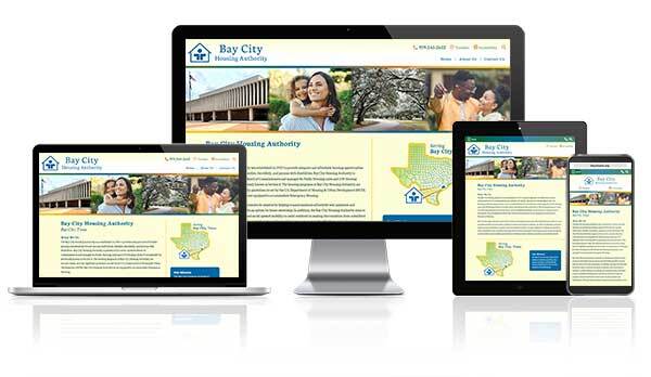 Bay City Housing Authority, Texas - Responsive Website