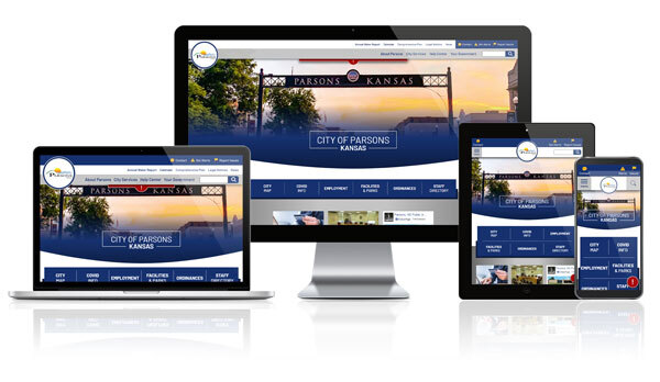 City of Parsons, Kansas - Responsive Website