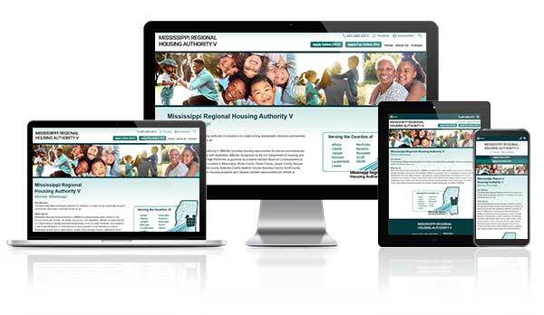 Mississippi Regional Housing Authority V - Responsive Website