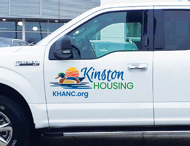 Kinston Housing, North Carolina - Truck Vinyl Decal