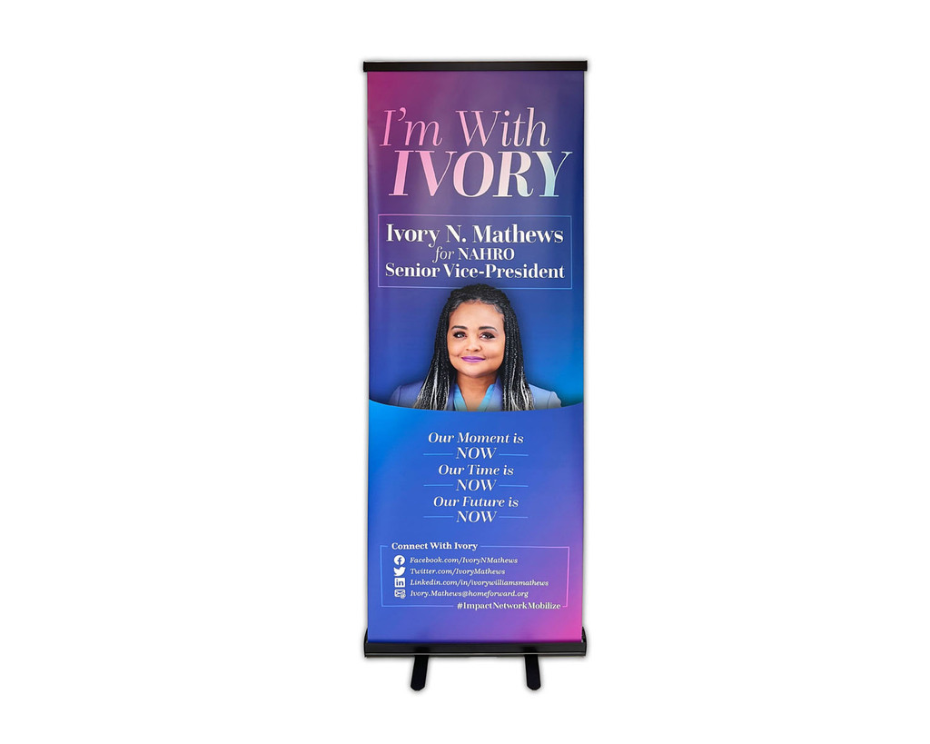  Ivory Mathews - NAHRO Campaign Retractable Banner