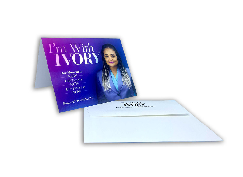  Ivory Mathews - NAHRO Campaign Thank You Card & Envelope