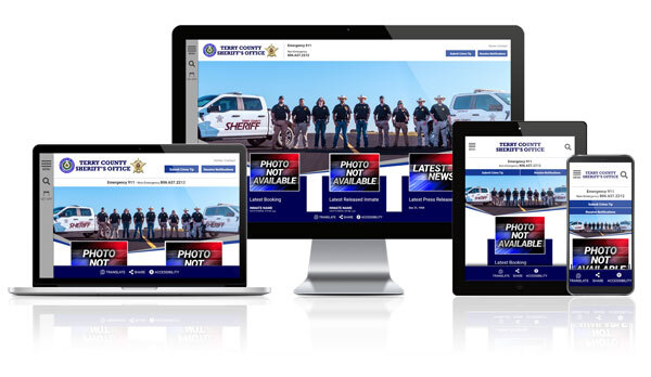 Terry County Sheriff's Office, Texas - Responsive Website